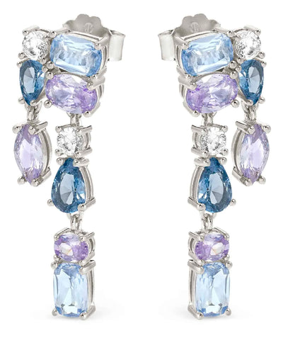Nomination 149862/061 Colour Wave Earrings Aurora Edition With CZ
