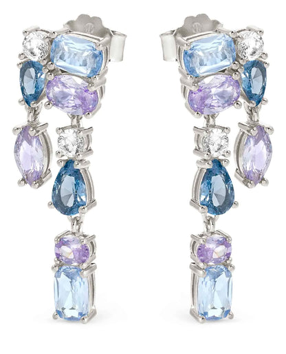 Nomination 149862/061 Colour Wave Earrings Aurora Edition With CZ