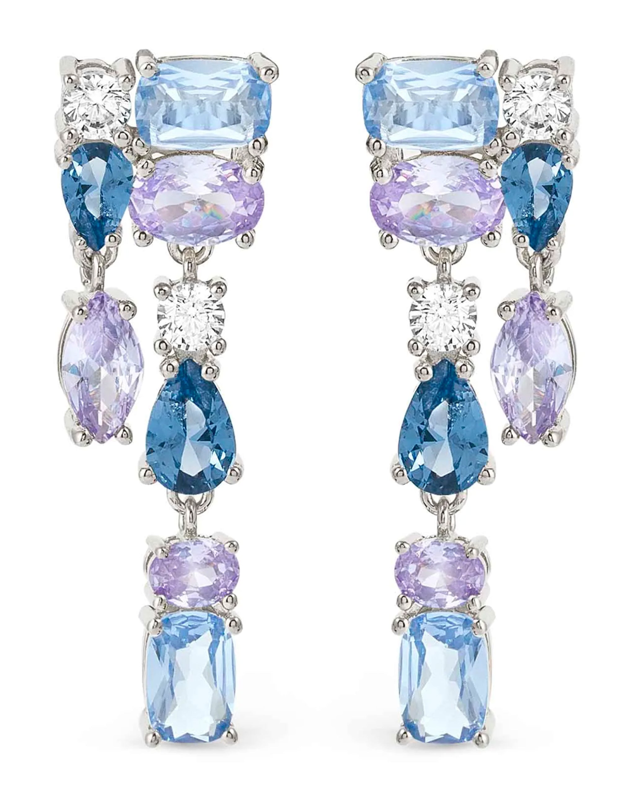 Nomination 149862/061 Colour Wave Earrings Aurora Edition With CZ
