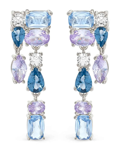 Nomination 149862/061 Colour Wave Earrings Aurora Edition With CZ