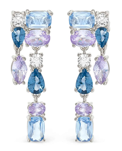 Nomination 149862/061 Colour Wave Earrings Aurora Edition With CZ
