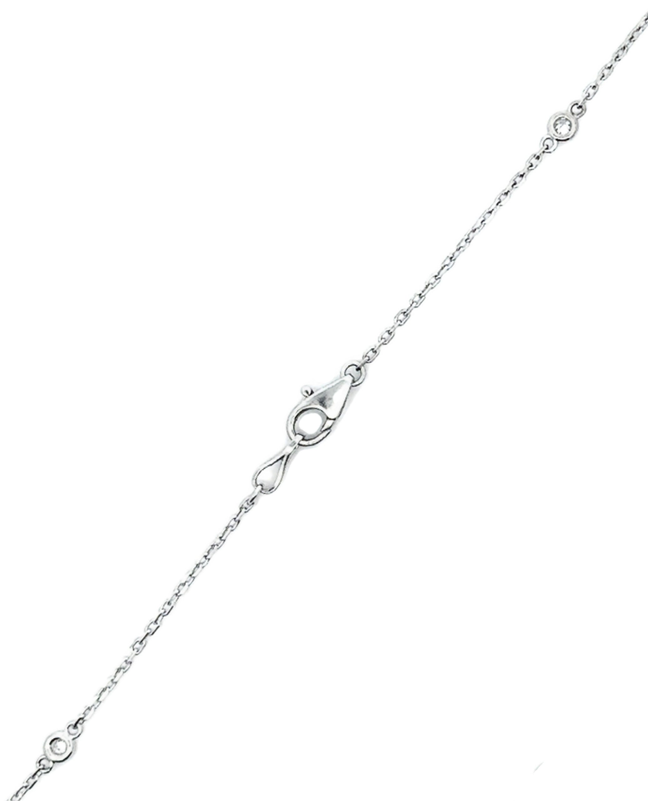 14K White Gold Diamonds By The Yard