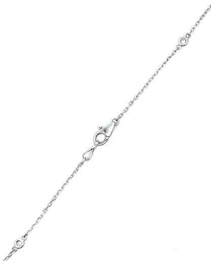 14K White Gold Diamonds By The Yard