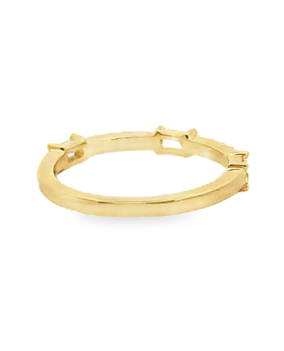18K Yellow Gold Diamond Ring