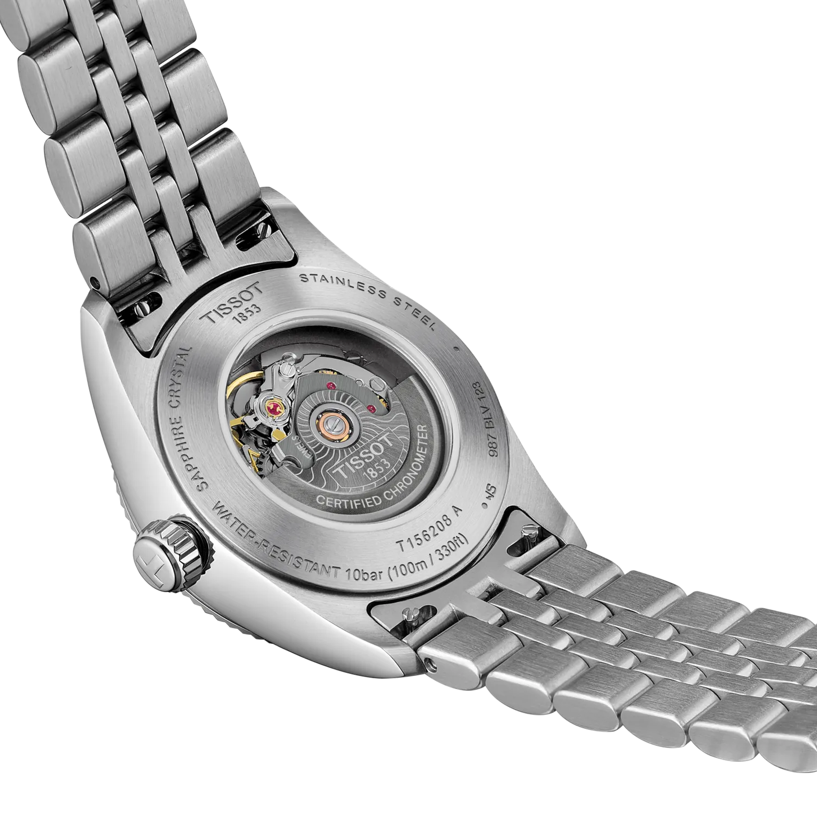 Tissot T156.208.11.353.00 Ballade 30mm Watch with Ice Blue Dial