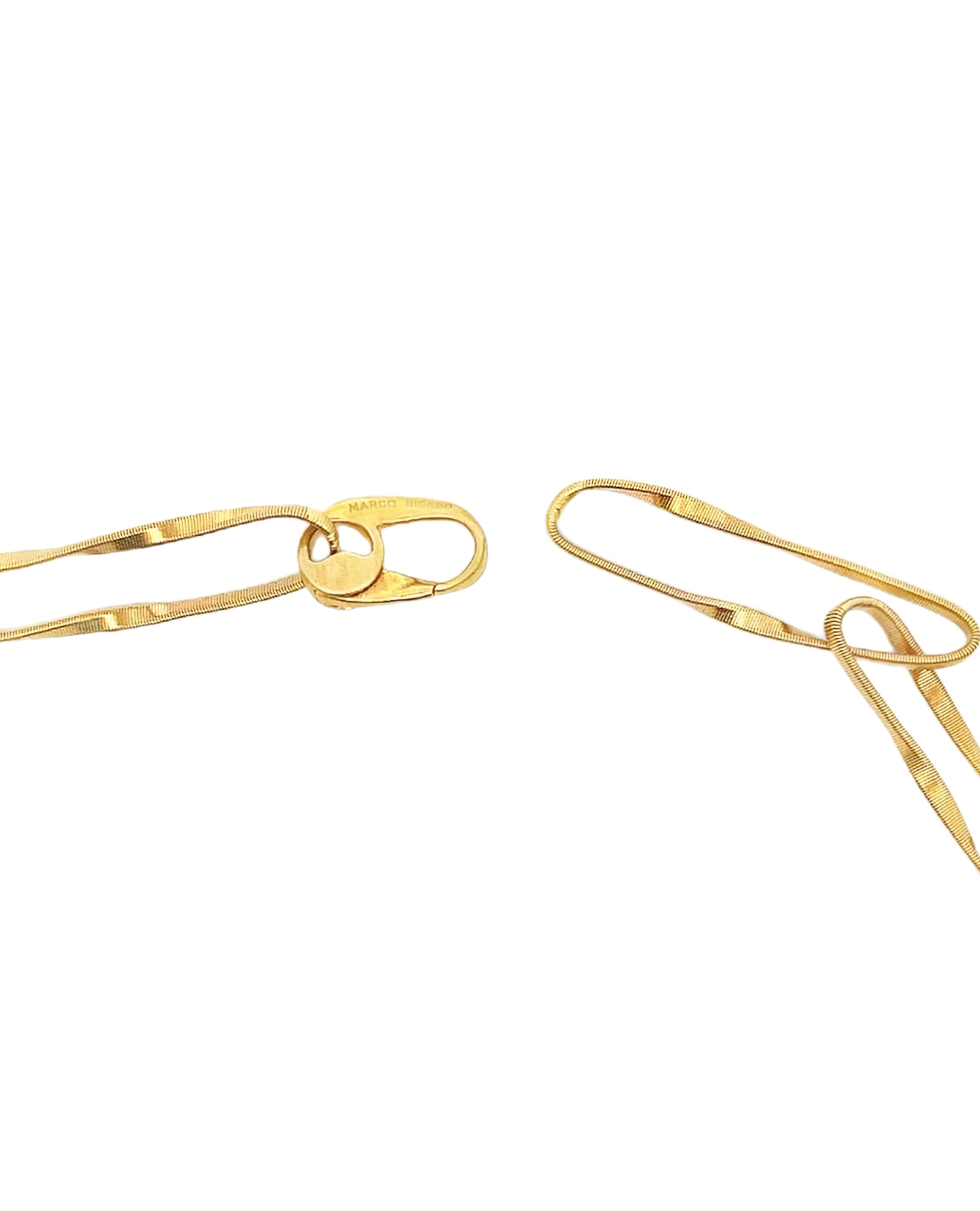 18K Yellow Gold Large Open Twisted Link Chain