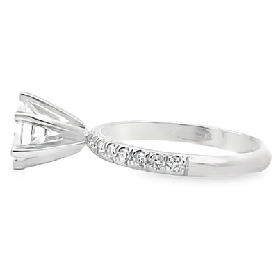 Vanna K 18RGL02DCZ Engagement Ring Setting