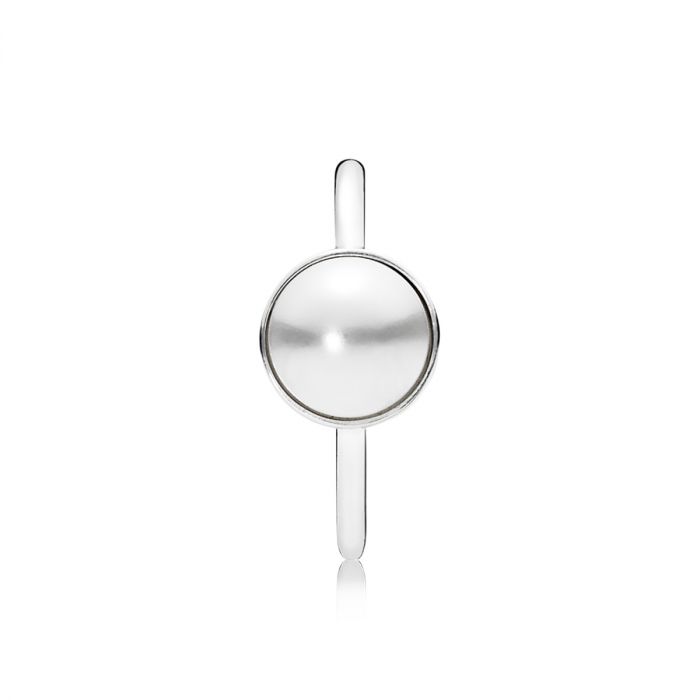 Pandora 191010WCP Sterling Silver Ring Luminous Droplet, Clear CZ