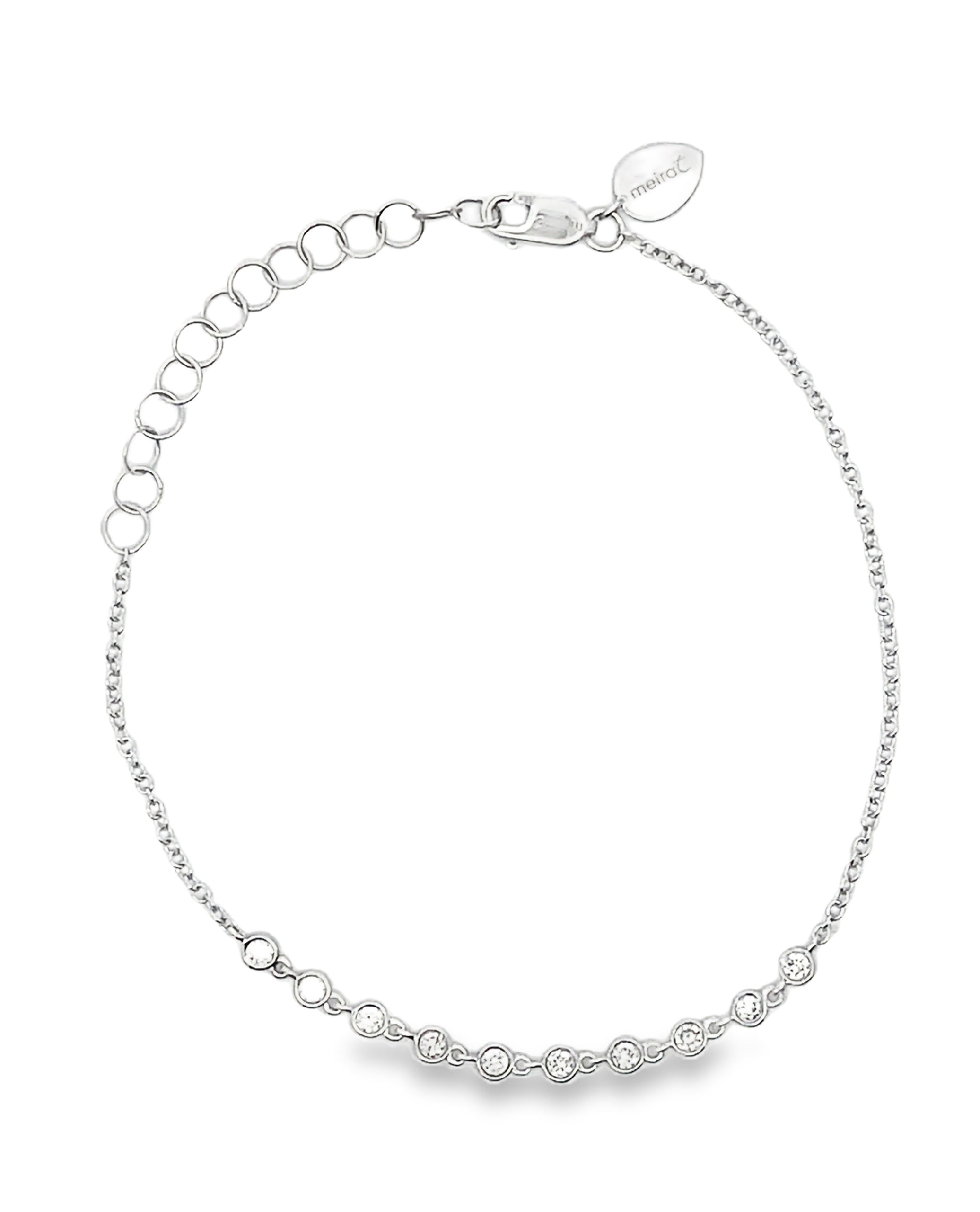 Meira T. 14K White Gold Adjustable Bracelet