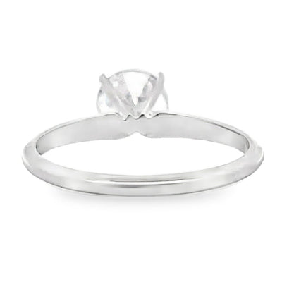 Ritani 1RZ7286C 14K White Gold Classic Solitaire Engagement Ring Setting