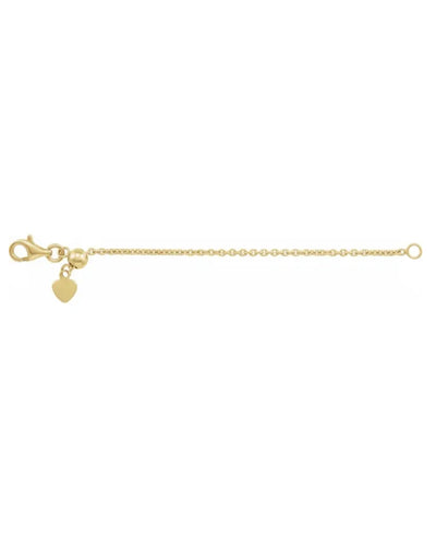 14K Yellow Gold Adjustable Chain Extender