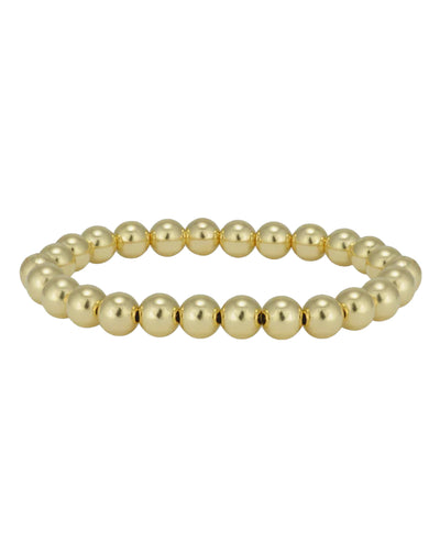 Gold Filled Stackable 7mm Ball Bracelet