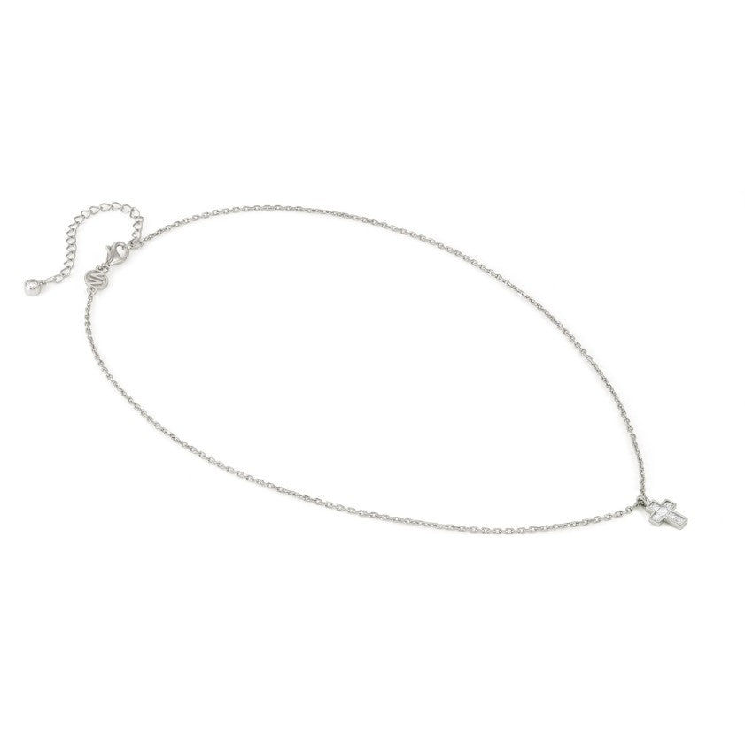 Nomination 240904/031 Carismatica Small Cross Necklace White CZ