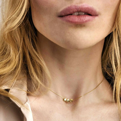 Nomination 241305/009 Armonica Necklace Star Gold