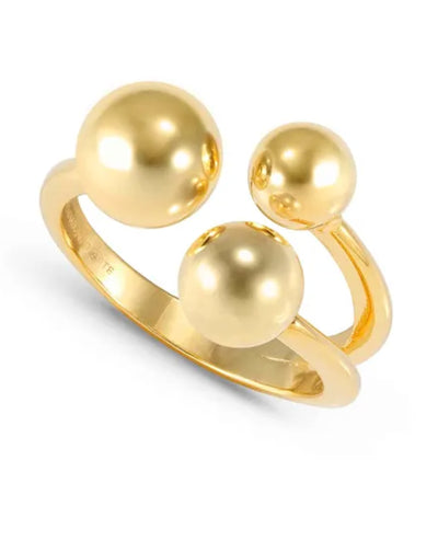 Nomination 242201/012/006 FASHION ERA Ring Sterling Silver with Yellow Gold Overlay