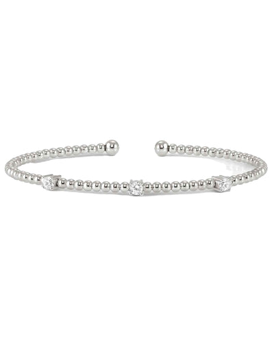 Nomination 242205/010 FASHION ERA Sterling Silver Rigid Bangle Bracelet