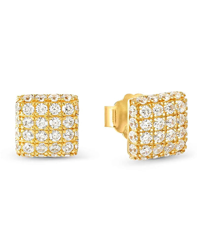Nomination 242408/012 Enigmatic Shine Earrings with CZ Yellow Gold