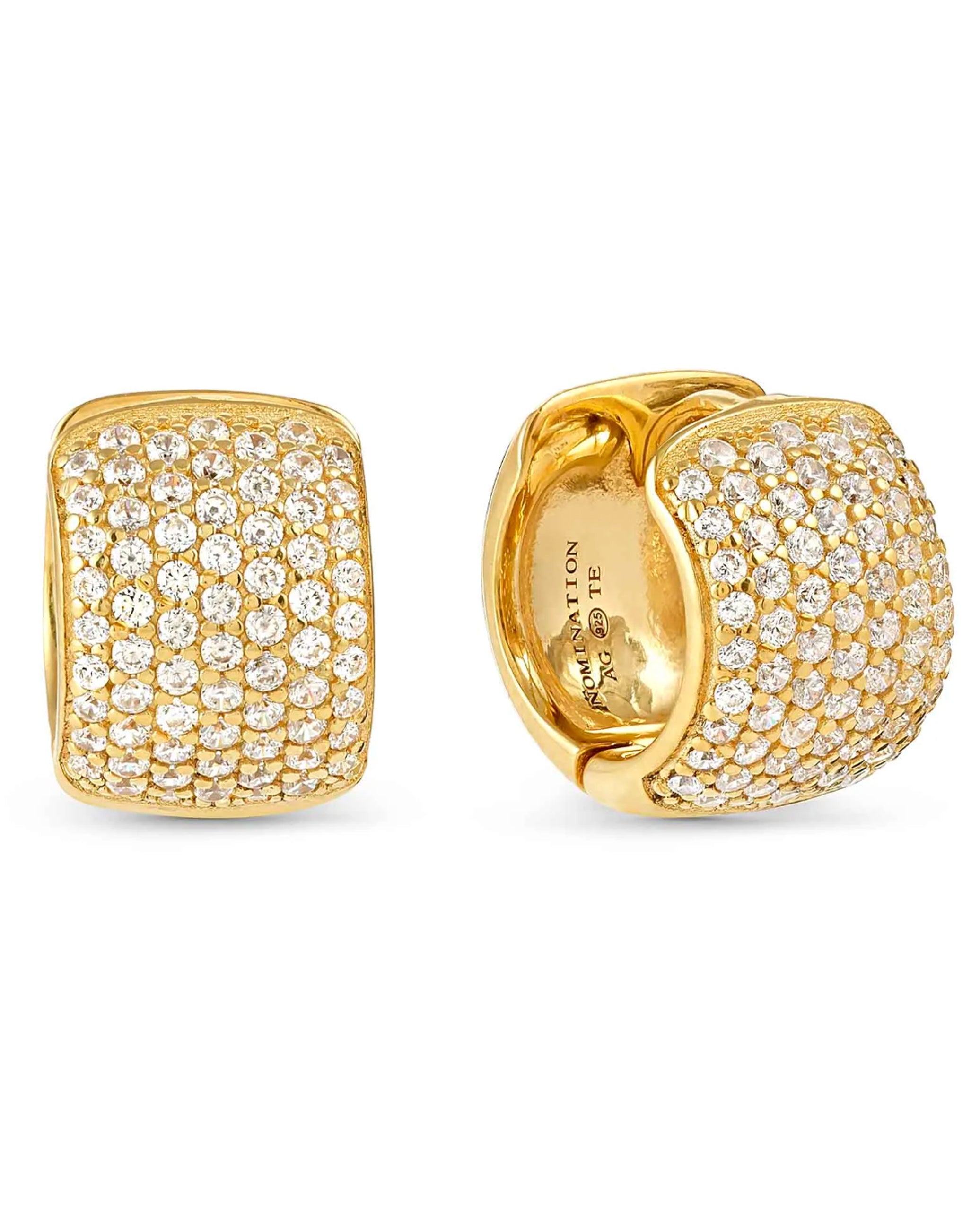 Nomination 242409/012 Enigmatic Shine Yellow Gold Earrings
