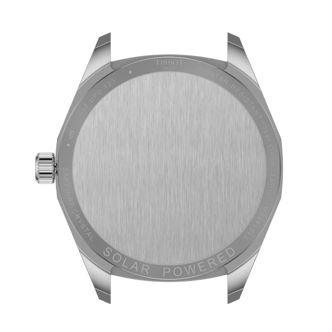 Tissot T151.422.11.031.00 PRC 100 Solar Powered 39mm Watch in Silver Color