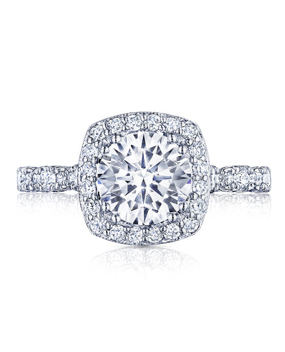 Tacori HT2560 CU7 Petite Crescent Engagement Ring