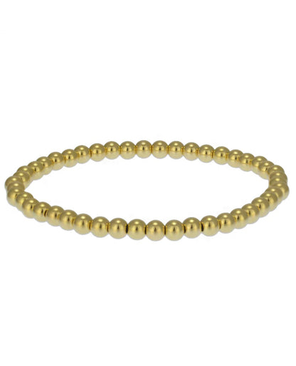 Gold Filled Stackable 4mm Ball Bracelet