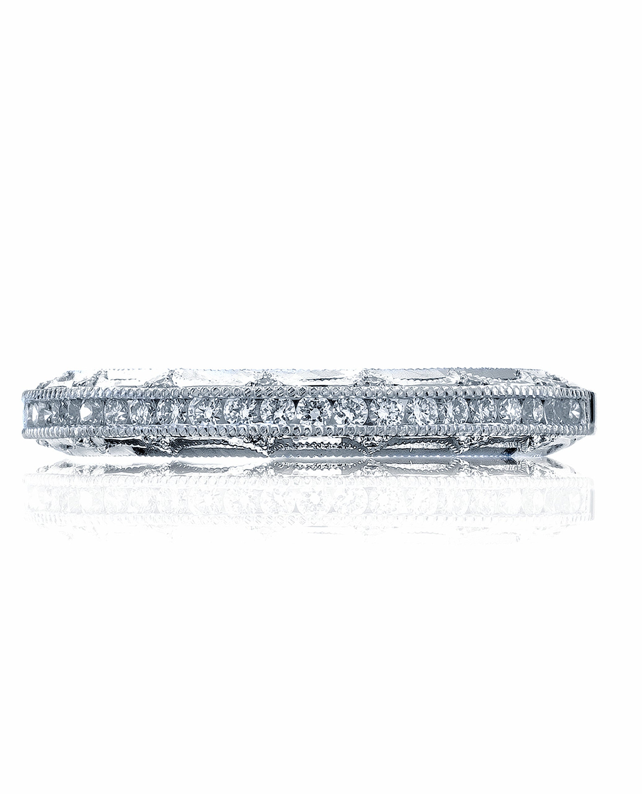 Tacori 2617 Half Way Reverse Crescent Wedding Band