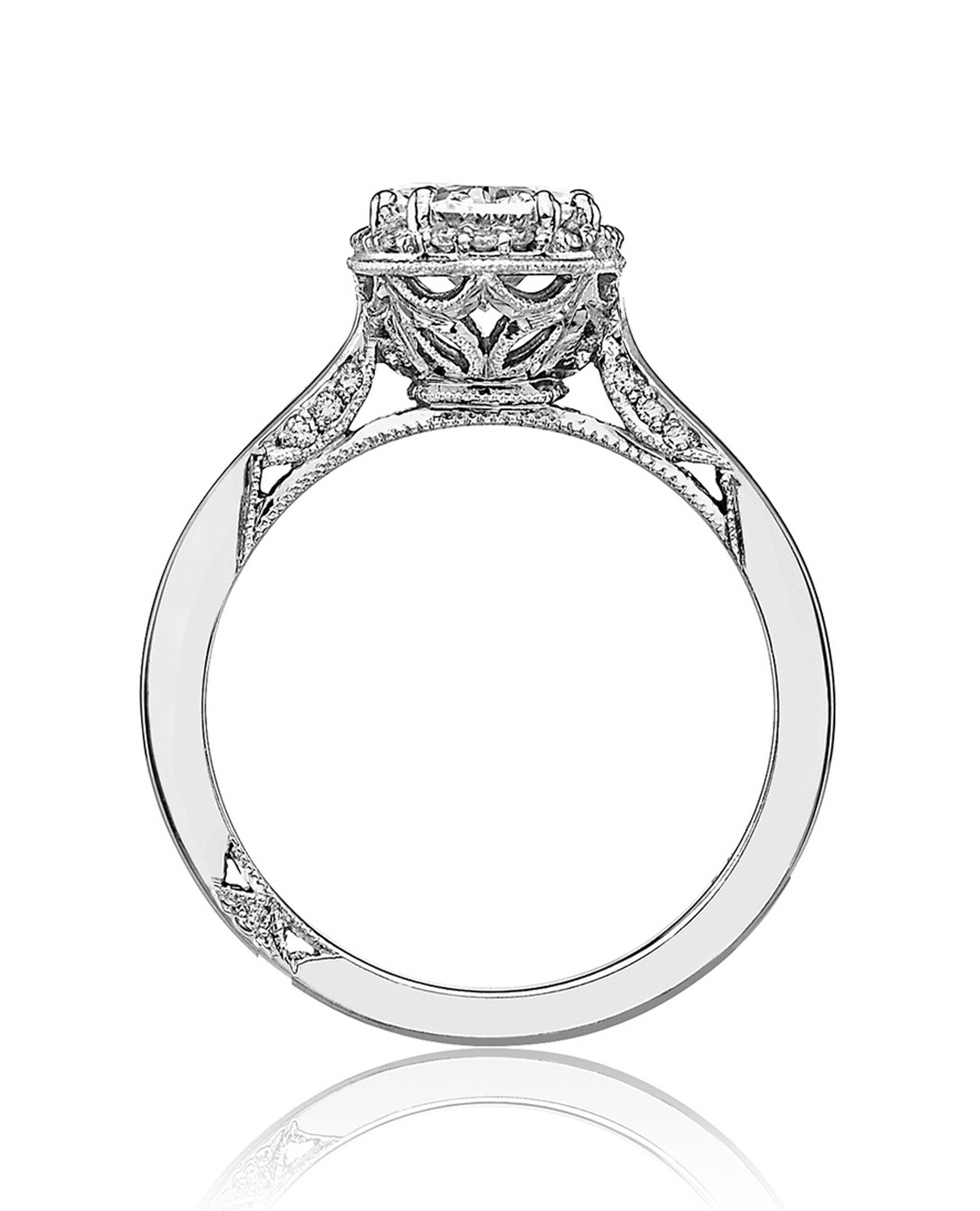 Tacori 2620 OVLG Dantela Oval Shape Engagement Ring