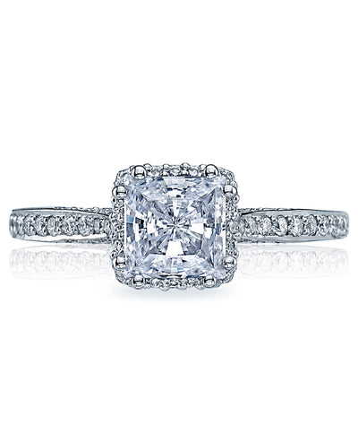 Tacori 2620 PRMDPW 18K White Gold Dantela Engagement Ring Setting