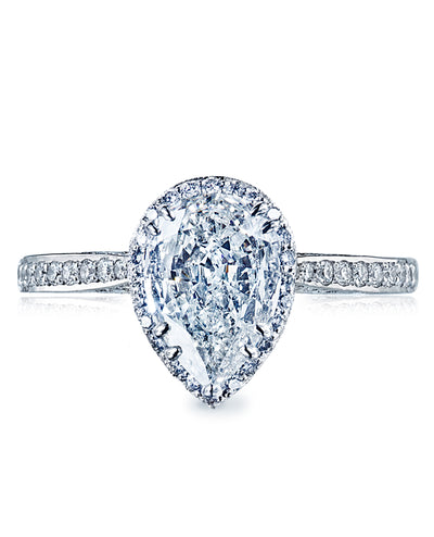 Tacori 2620 PS10X7P Dantela Platinum Engagement Ring Setting