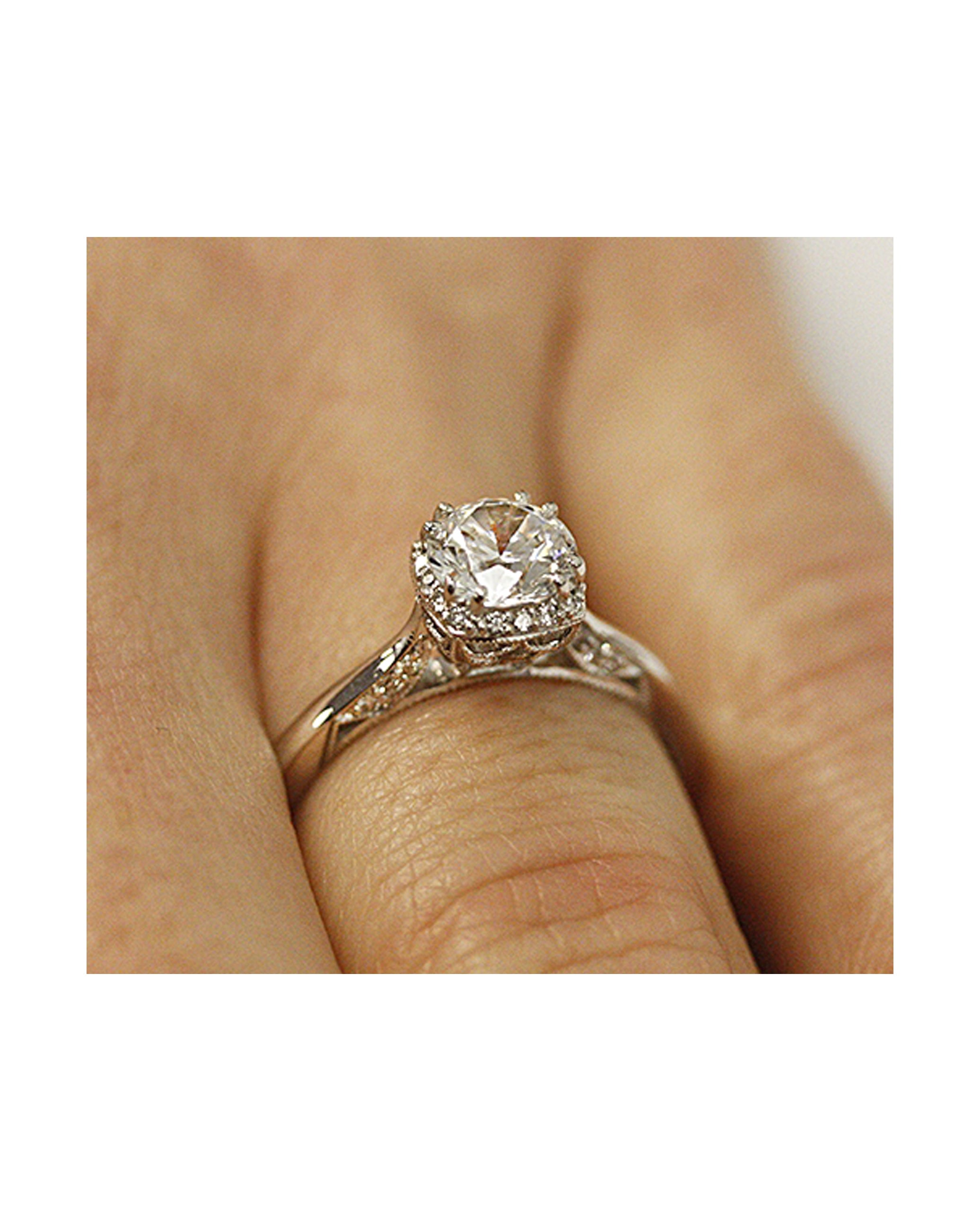 Tacori Dantela Engagement Ring 2620RDPTW