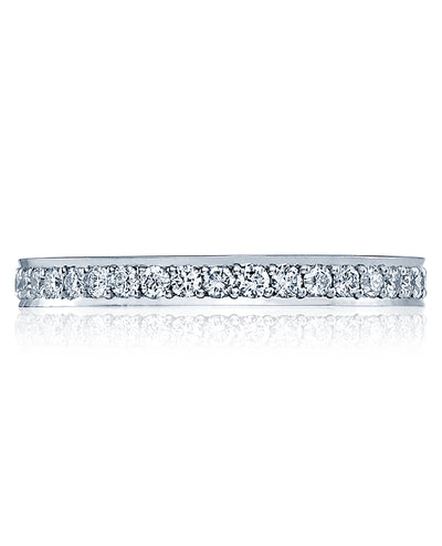 Tacori 2630 B LGP Half Way Diamond 0.29 Carats Dantela Platinum Wedding Band Large