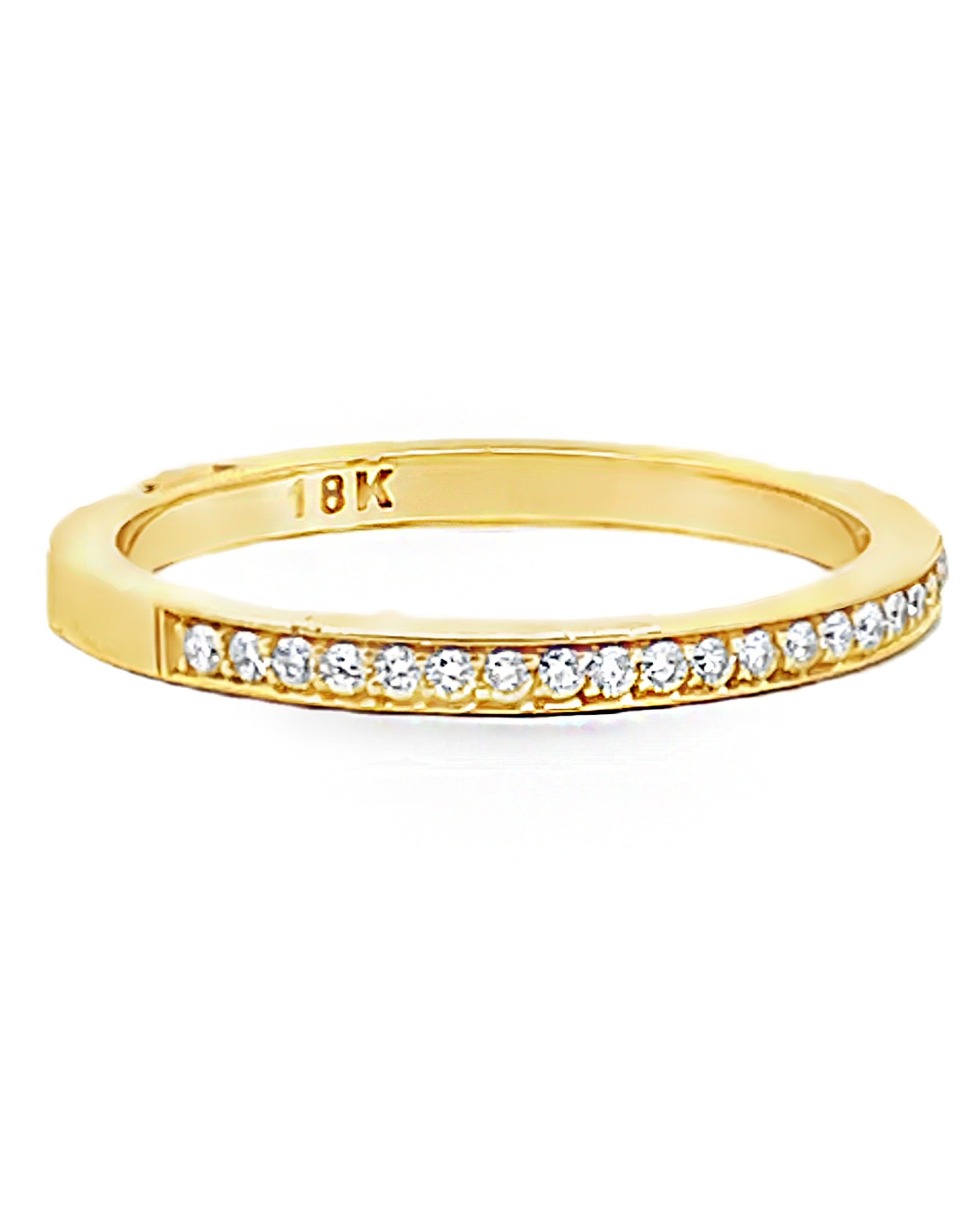 Tacori 2630 Dantela Band in 18K Yellow Gold with Diamonds 0.27 Carats