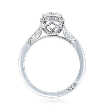 Tacori 2646 3RDC7.5W 18K White Gold Engagement Ring Setting