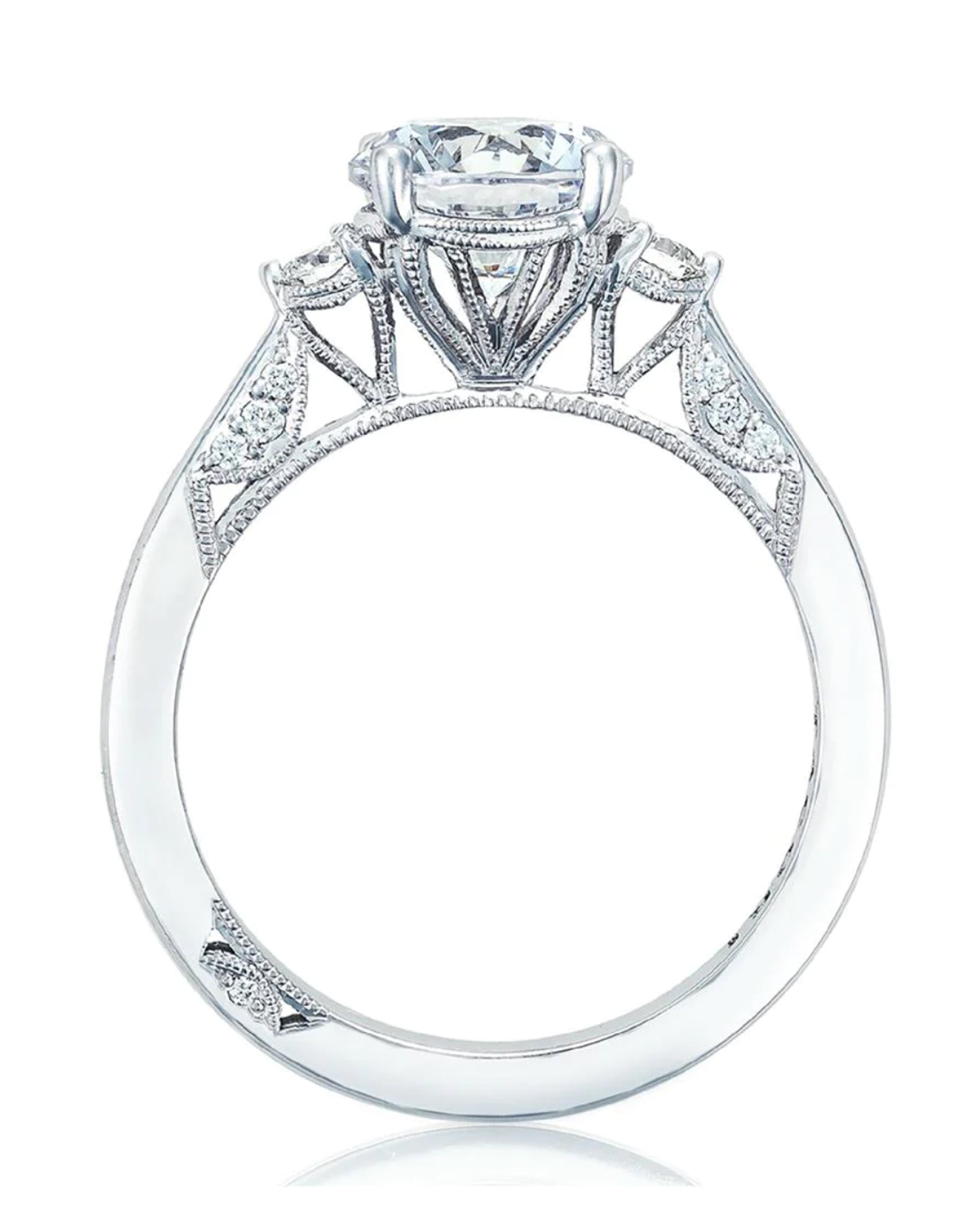 Tacori 2656RD6.5 Simply Tacori Three Stone Engagement Ring