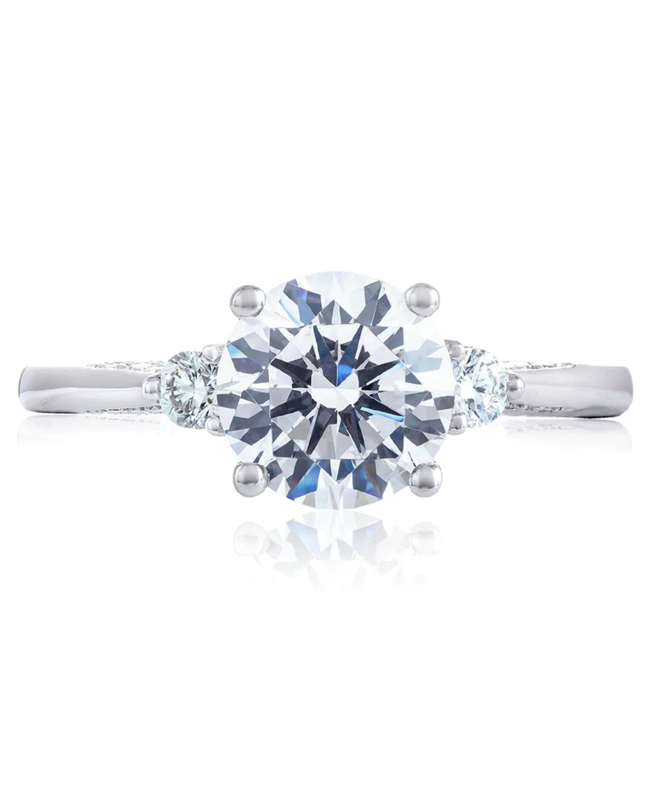 Tacori 2656RD6.5 Simply Tacori Three Stone Engagement Ring