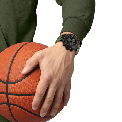 Tissot T141.417.37.061.02 T-Race Quartz Chronograph Watch with Green Strap