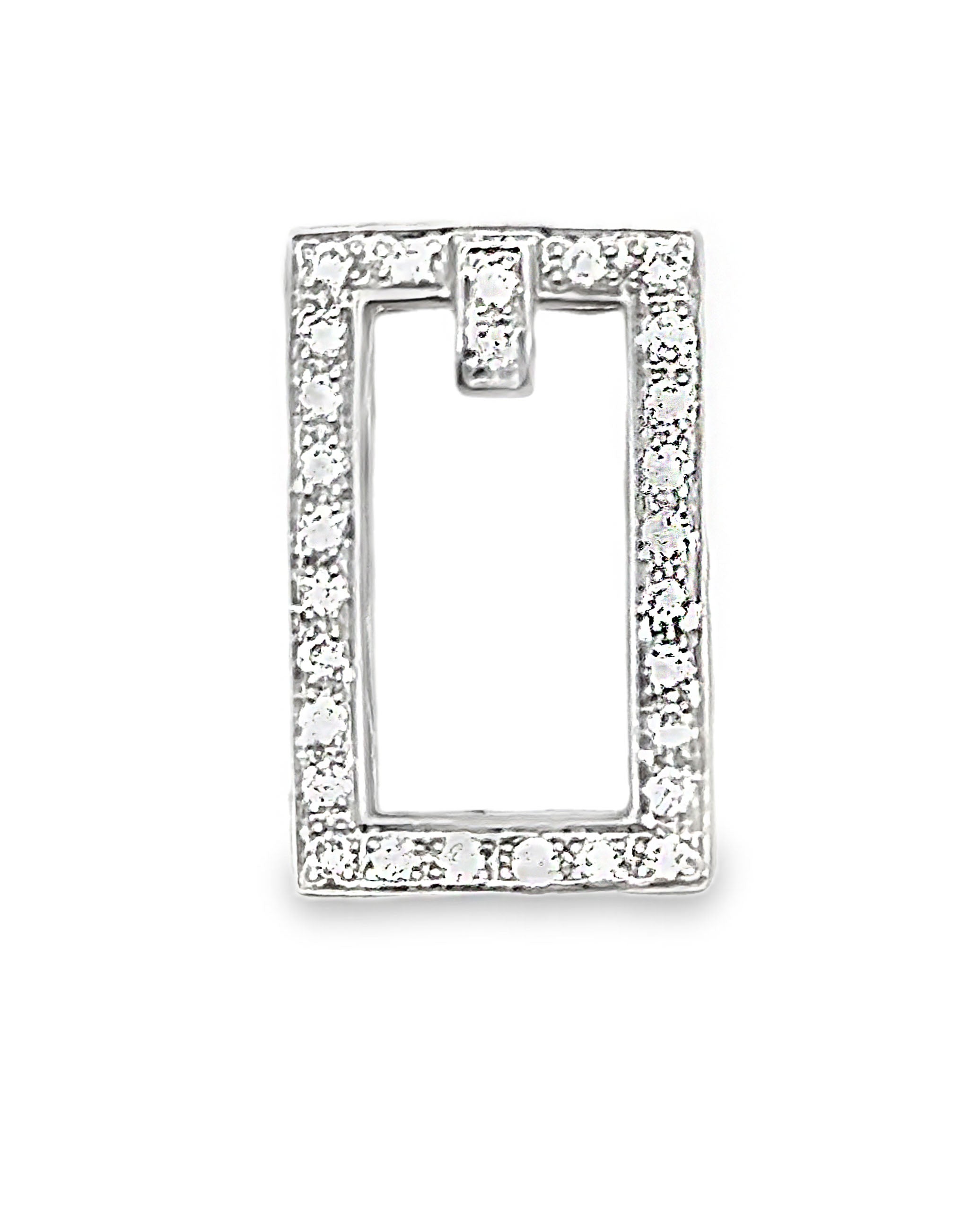 18K White Gold & Stainless Steel Buckle Bracelet-Mesh Elastic