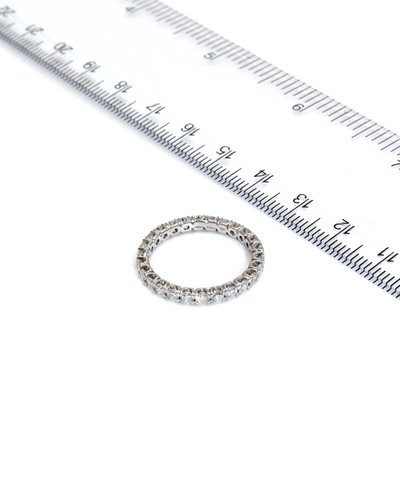 Ritani 32720ARWG 18K Eternity Band with Diamonds 1.30 Carats