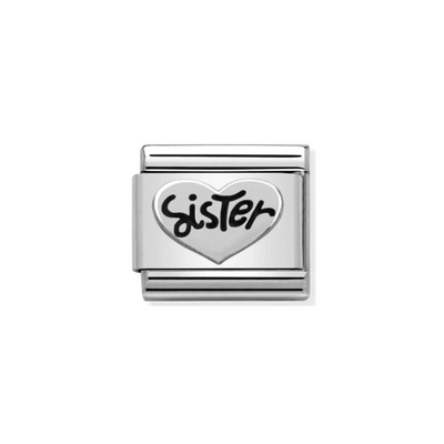 Nomination Composable Link 330101/11 Sister Heart