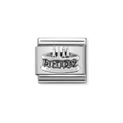 Nomination Composable Link 330101/20 Birthday Cake
