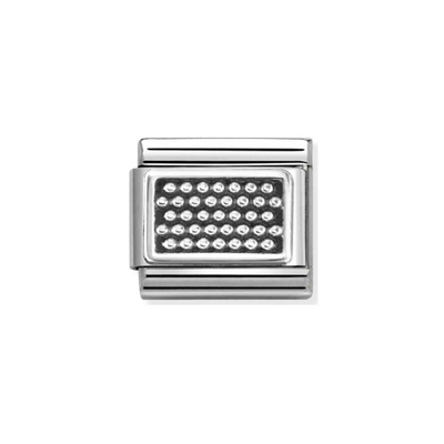 Nomination Composable Link 330102/60 Striped Dot Plate