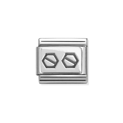 Nomination Composable 330102/62 Double Hexagonal Screws