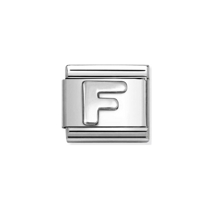 Nomination Composable 330113/06 Silver F Initial