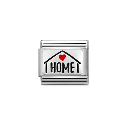 Nomination Composable Link 330208/54 Home with Heart