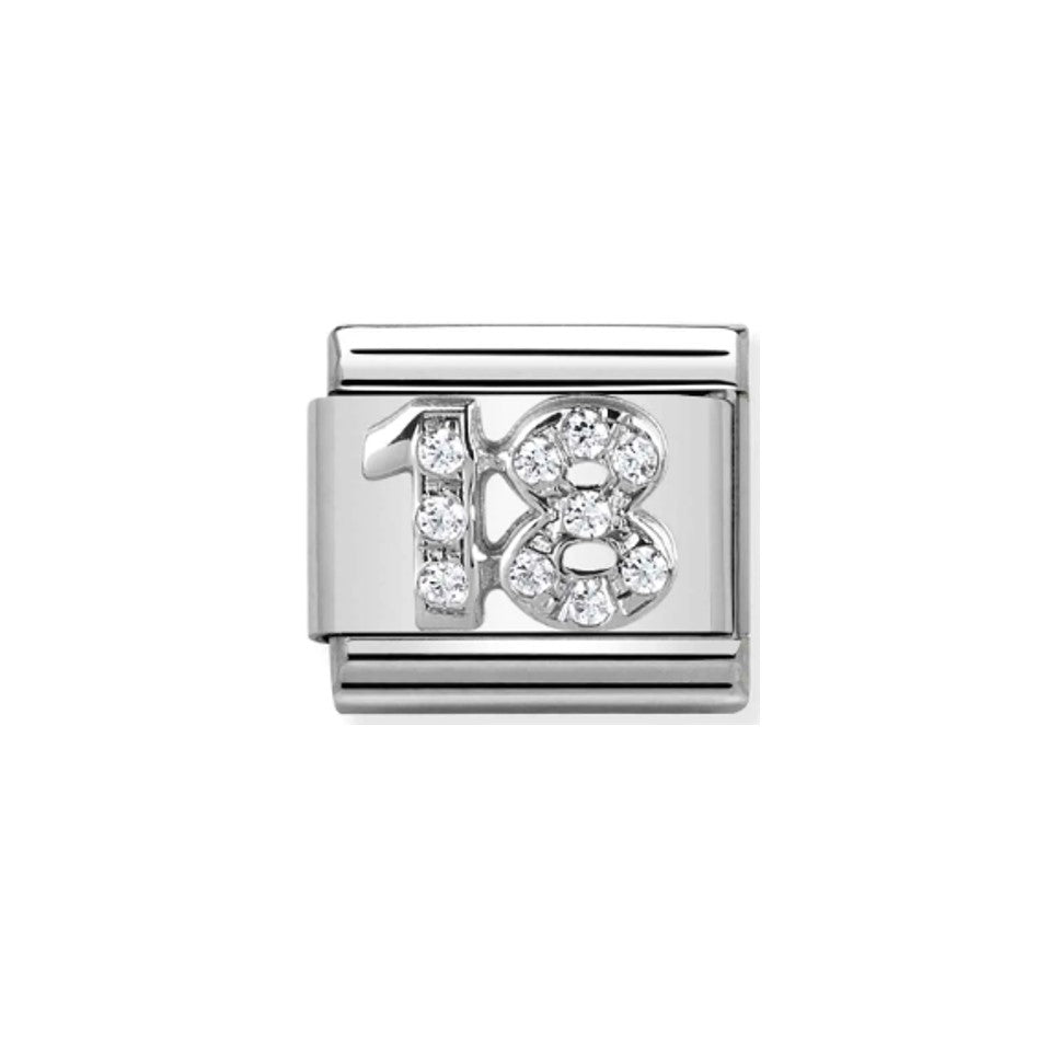 Nomination Composable 330304/18 18 with CZ