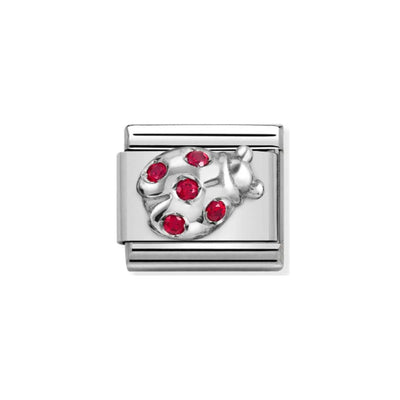Nomination Composable Link 330304/36 Ladybug with CZ