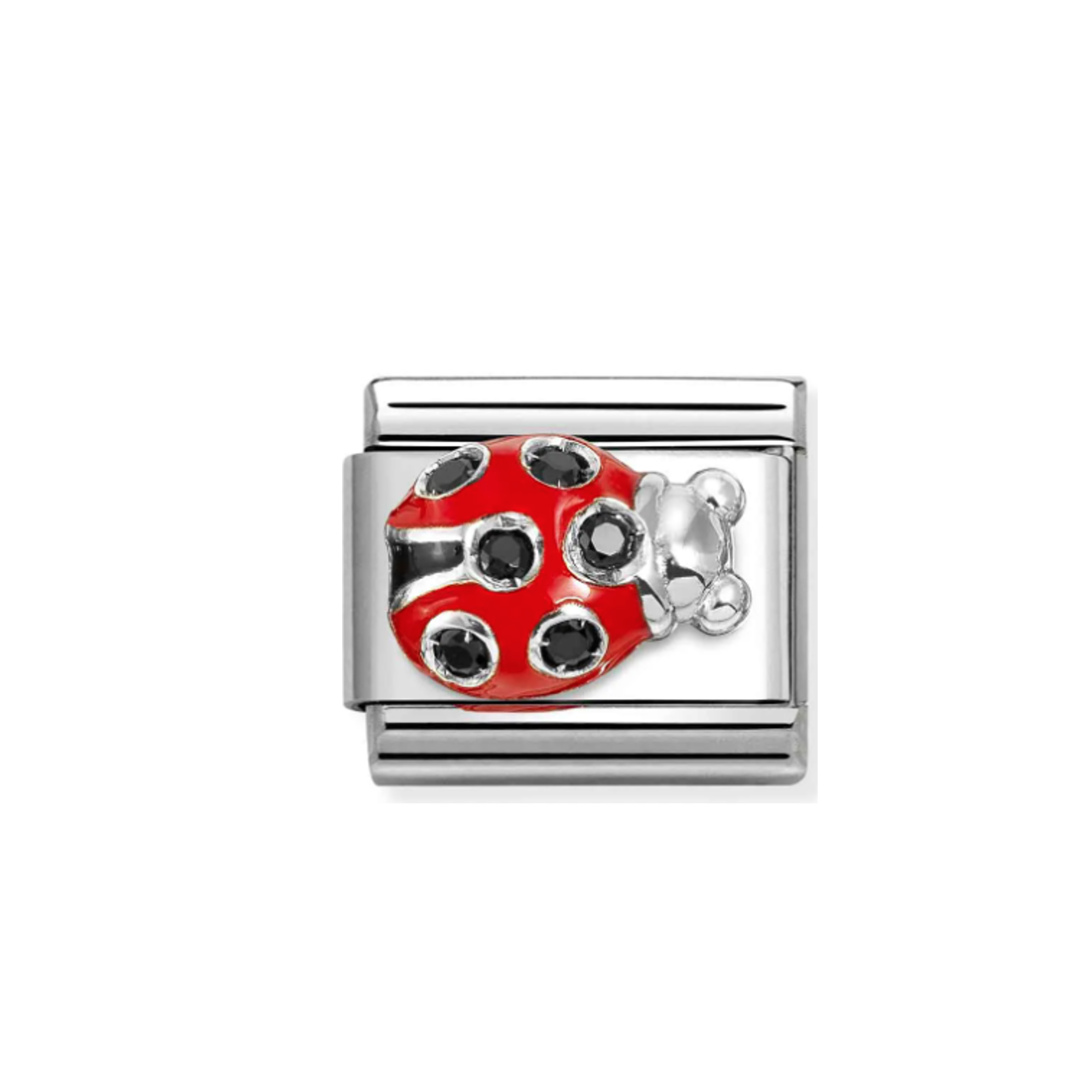 Nomination Composable 330321/11 Ladybug Red Black