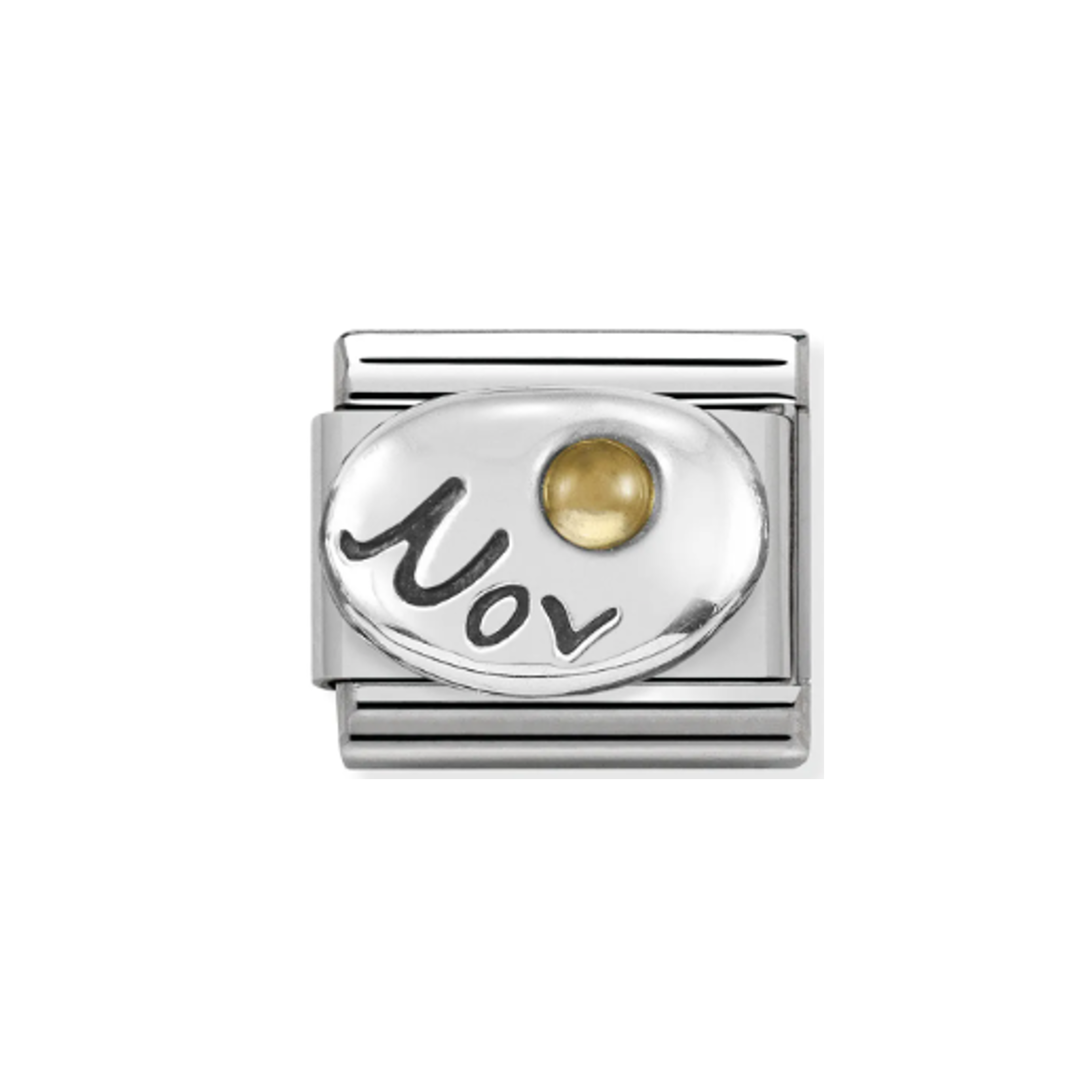 Nomination Composable 330505/11 November Citrine Classic Symbols Charm