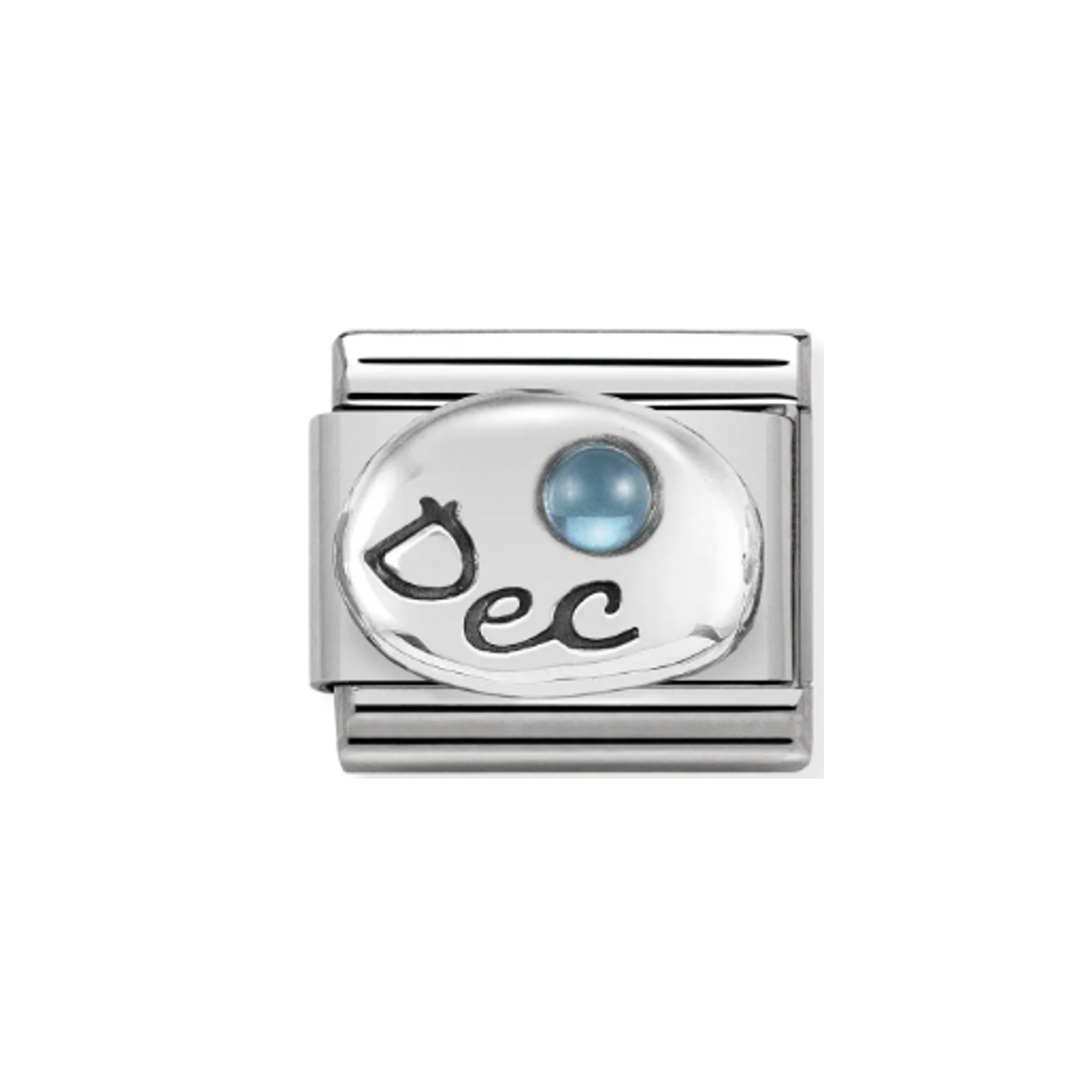 Nomination Composable 330505/12 December Light Blue Topaz Classic Symbols Charm