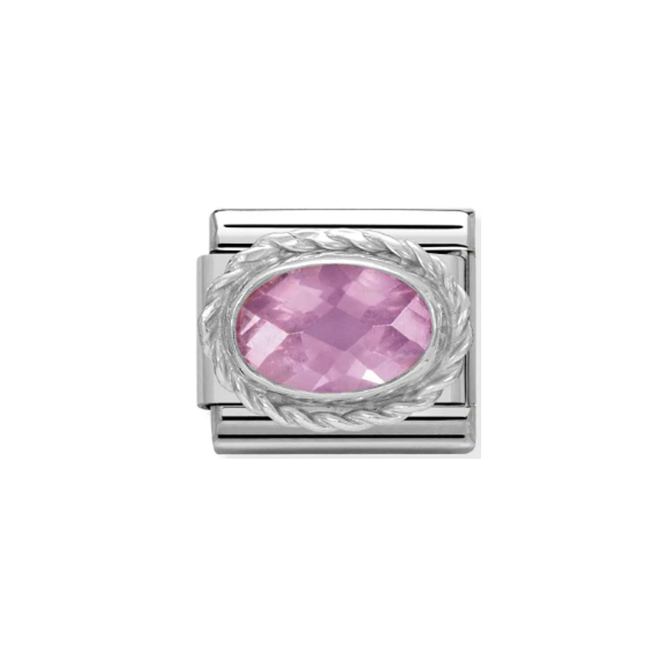 Nomination Composable 330604/003 Pink Faceted CZ